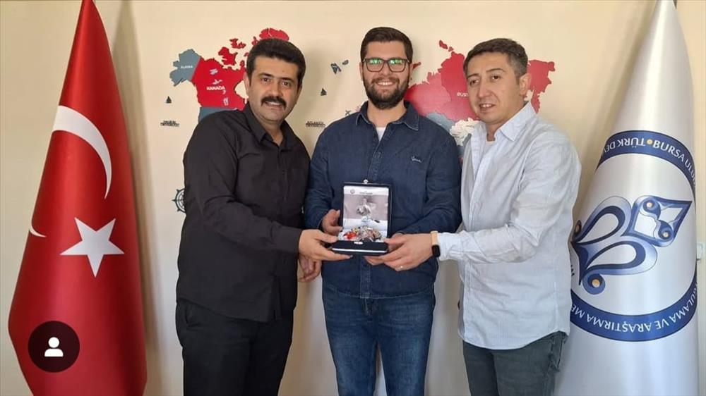 Yalova Üniversitesi Türk Dünyası Çalışmaları Uygulama ve Araştırma Merkezi Müdürü Öğr. Gör. Dr. Cihan Yalvar, Bursa Uludağ Üniversitesi Türk Devletleri ve Akraba Toplulukları Uygulama ve Araştırma Merkezi'ni Ziyaret Etti 