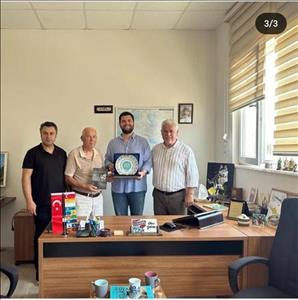 Çiftlikköy Kırım Türkleri Derneği ve Konya'dan Yalova'ya Kültür Sanat Turizm ve Eğitim Derneği'nden Yalova Üniversitesi Türk Dünyası Çalışmaları Uygulama ve Araştırma Merkezi'ne Ziyaret 